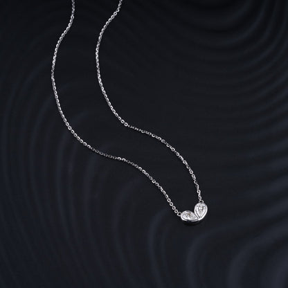 Pear Shape Diamond Necklace