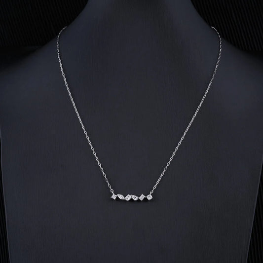 Multi Shape Diamond Necklace